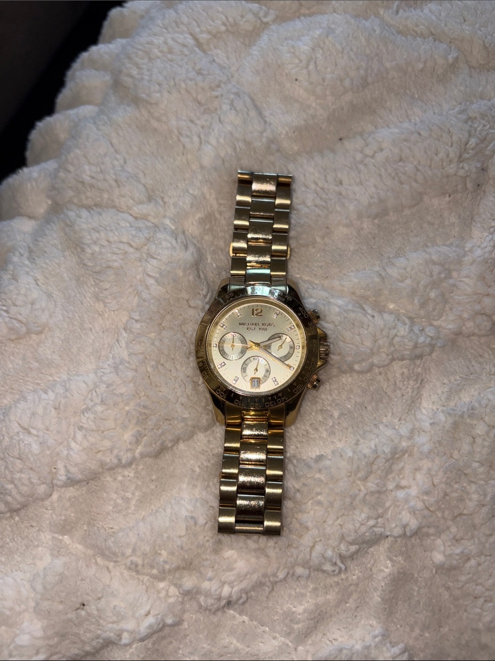 Michael Kors Gold Bracelet Chronograph Watch